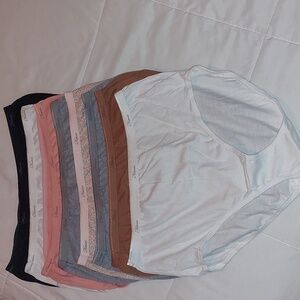 8 Pack New Hanes Cotton Briefs Panties!